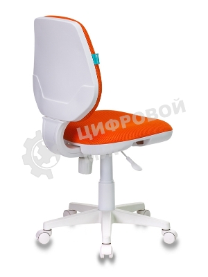 Кресло детское Бюрократ CH-W213/TW-96-1 оранжевый TW-96-1 (пластик белый)