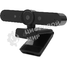 Веб-камера OKLICK OK-C031FH 1920x1080, 30 кадр/с, USB Type-A, микрофон (шумоподавление), автоматическая фокусировка, универсальное крепление