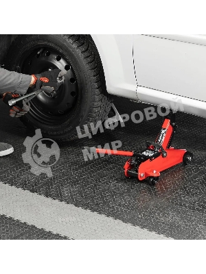 Домкрат гидравлический подкатной MTX 2т, 135-320мм 51082