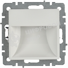 Подсветка светодиодная встраиваемая IEK BRITE ПЛ20-БрБ (BR-FL20-K01) белый