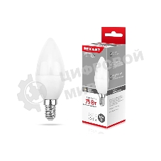 Лампа светодиодная Rexant свеча (CN) 9,5 Вт E14 903 лм 2700 K теплый свет