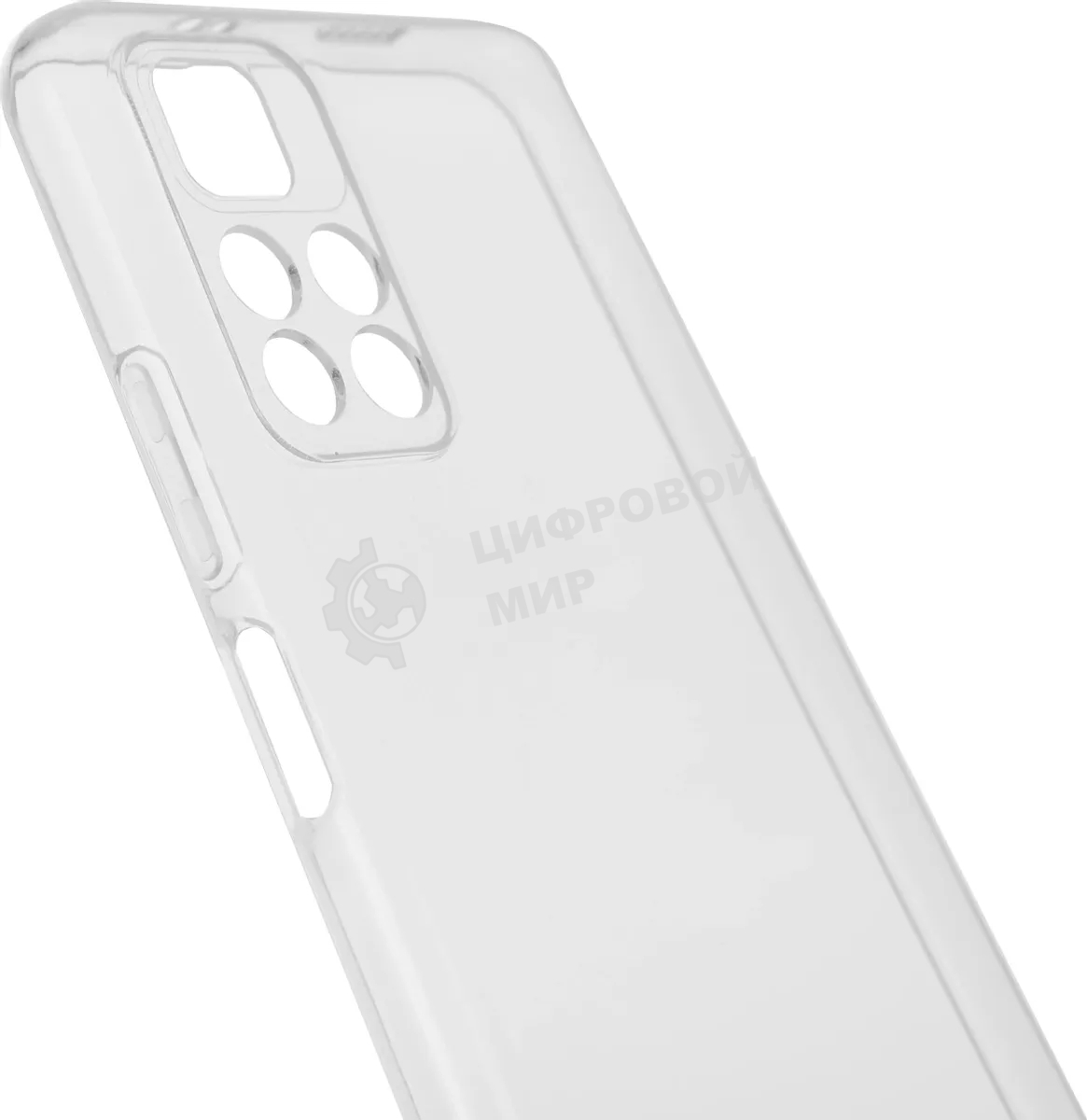 Чехол (клип-кейс) BoraSCO для Xiaomi Poco M4 Pro прозрачный