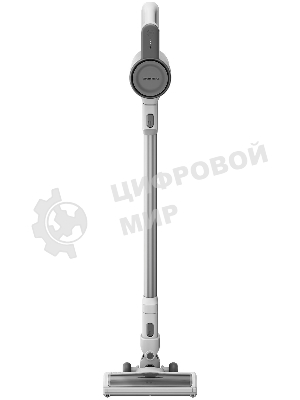 Пылесос вертикальный Grundig VCP 3130 L белый, питание от аккумулятора, 110 Вт, уборка сухая, пылесборник 0.55 л