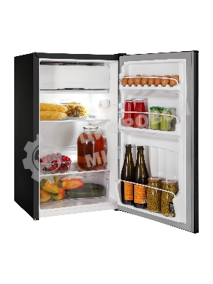 Холодильник Nordfrost NR 404 B черный однокамерный 139/11 л морозилка сверху, ручная разморозка