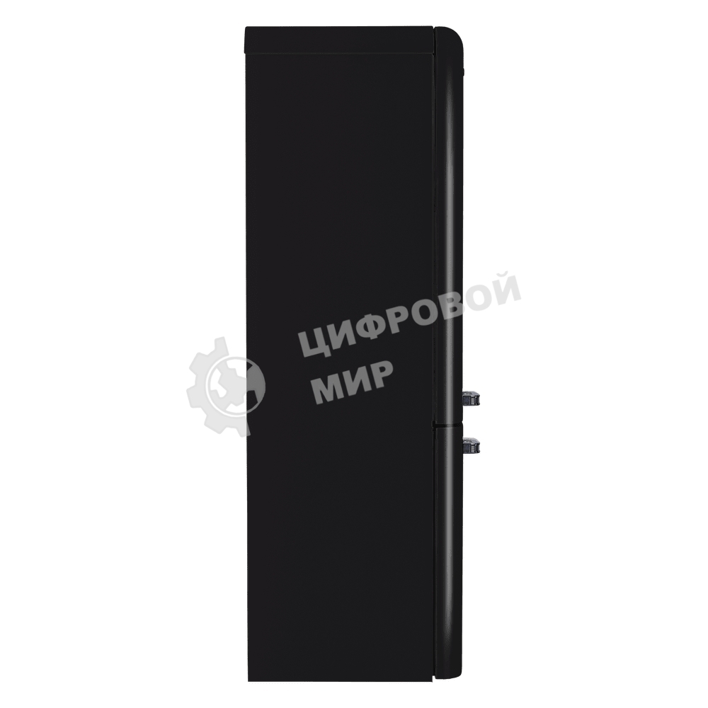 Холодильник Maunfeld MFF186NFRB черный двухкамерный 181/71л морозилка снизу, No Frost