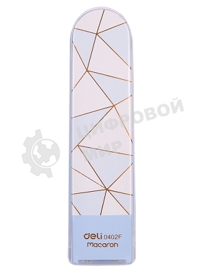 Степлер Deli E0402F Macaron 24/6 26/6 (25 листов), ассорти, закрытый/открытый, коробка