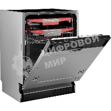 Встраиваемая посудомоечная машина Kuppersberg GLM 6081, черный, 59.8 см, 14 компл., 49 дБ, класс A+++