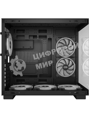 Компьютерный корпус PcCooler C3 T500 BK черный без БП ATX 2xUSB3.0 1xUSB3.1 audio bott PSU