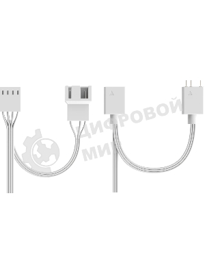 Вентилятор для корпуса Ocypus Gaммa F12 Elite WH ARGB, 120x120x25мм, 4-PIN PWM, 600-1800 RPM, 26 DBA MAX, HYDRO BEARING