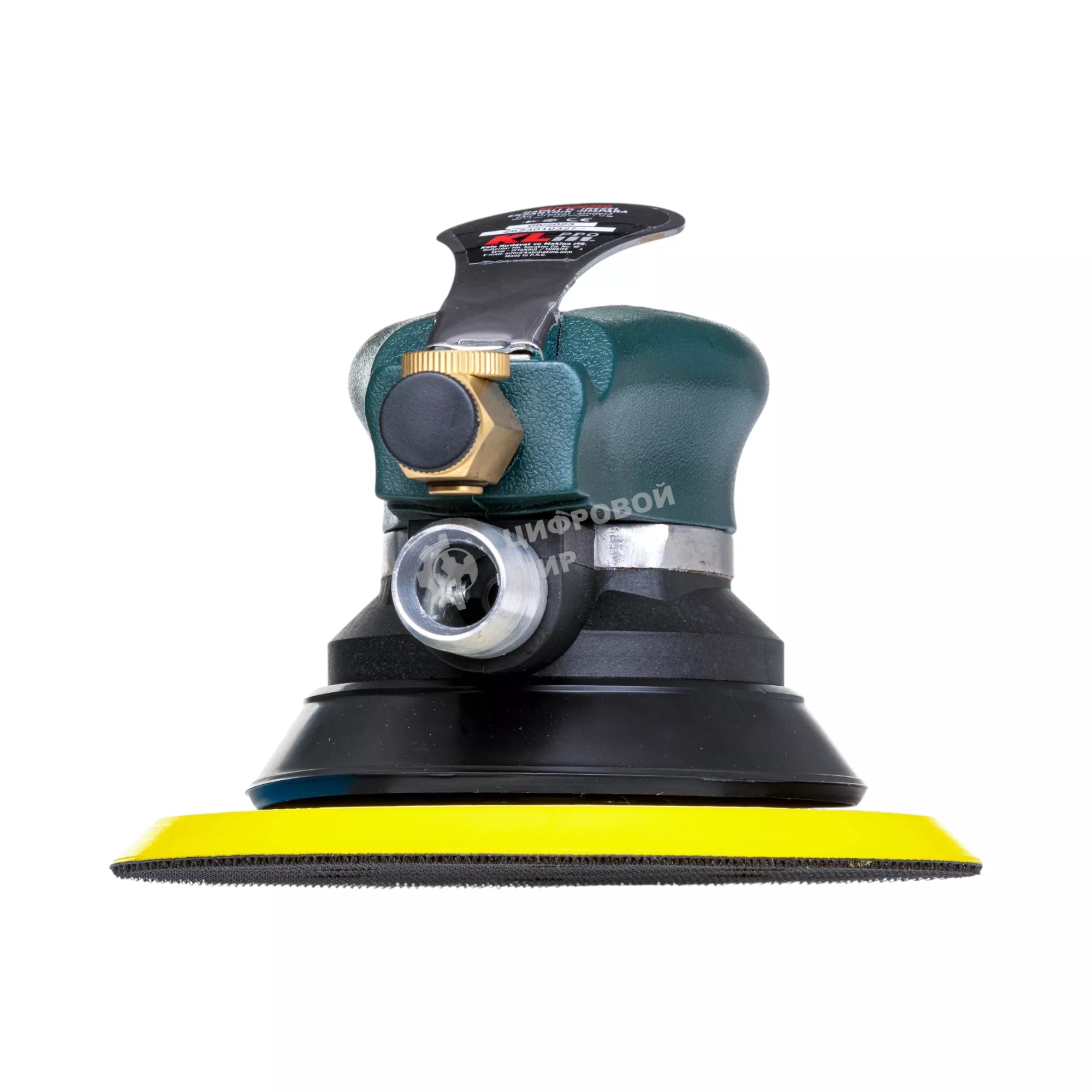 Профессиональная пневматическая орбитальная шлифмашина Klpro KLHA603V6 (150мм, 9000 об/мин, штуцер 1/4)