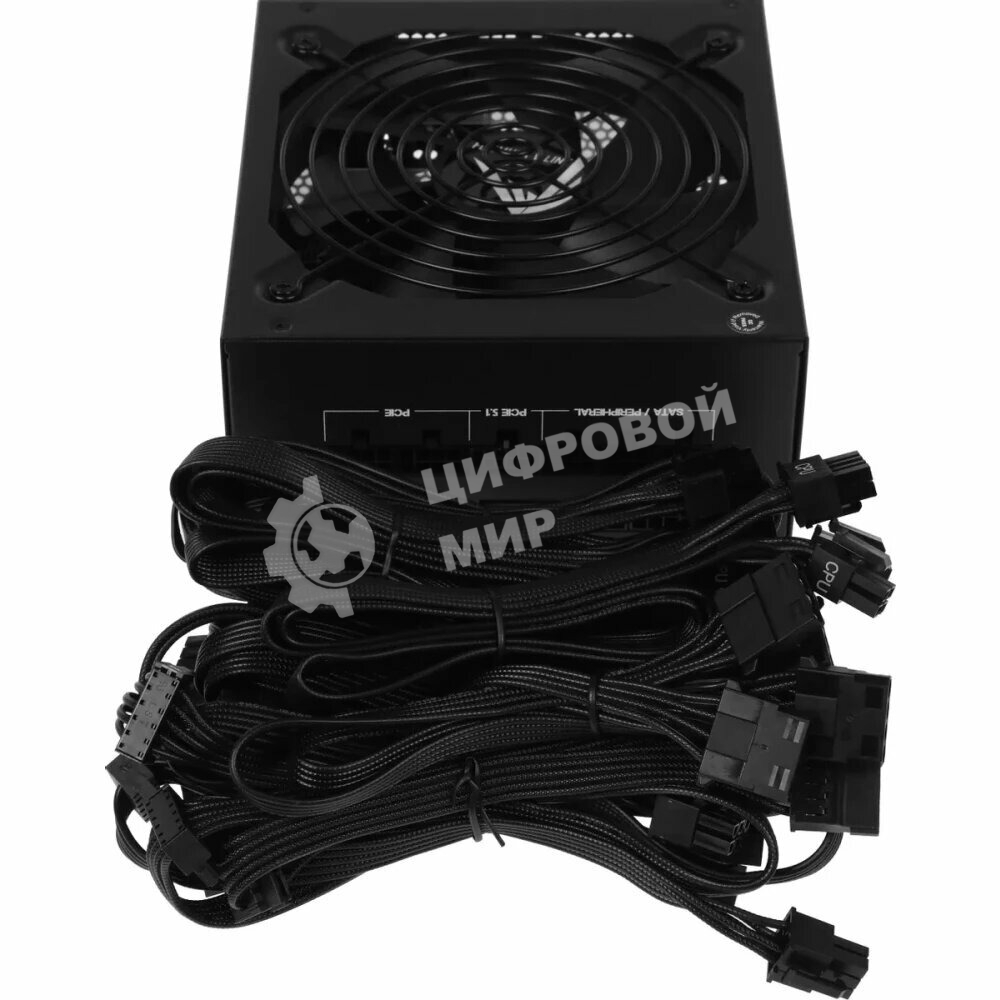 Блок питания Aerocool/Formula 1000W Retail KCAS PLUS 1000GM, 80 PLUS Gold, ATX v2.4, модульный, fan 14cm, 6x PCI-E [6+2-Pin], 10x SATA, 6x MOLEX