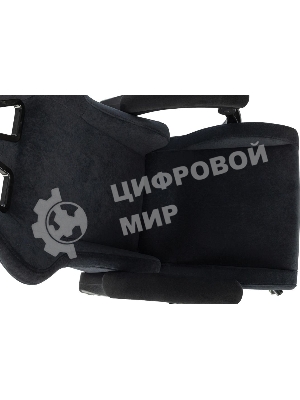 Кресло A4Tech Bloody GC-560 черный, ткань, 150 кг, подголовник, регулируемые подлокотники, механизм качания