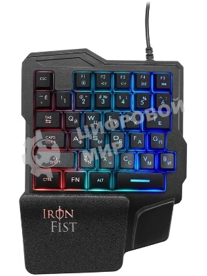Цифровой блок Oklick 701G IRON FIST проводная, USB Type-A, чёрный
