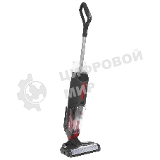Пылесос вертикальный Atvel F16 Upright серый/красный, питание от аккумулятора, 150 Вт, уборка влажная/сухая, пылесборник 0.45 л