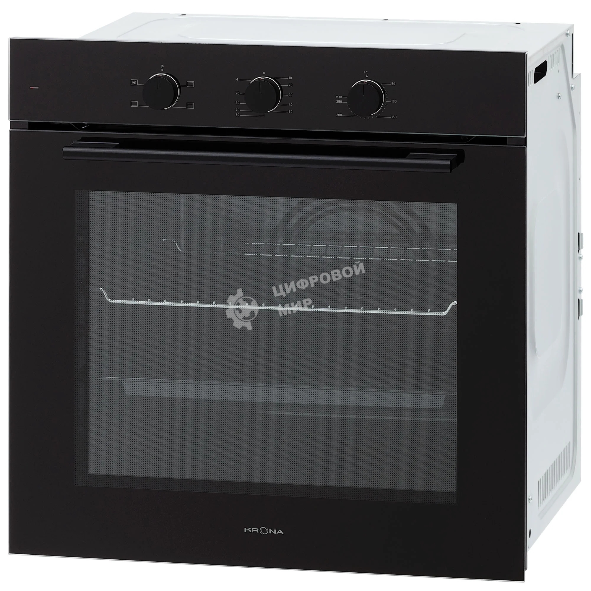 Духовой шкаф электрический Krona ELEMENT 60 BL/BL черный