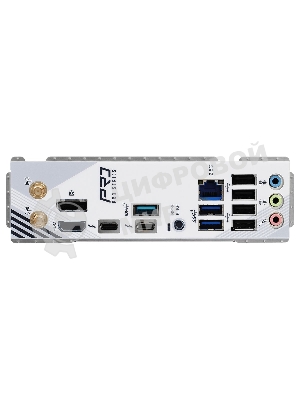 Материнская плата ASRock Z890 Pro RS WiFi белый, LGA 1851, Intel Z890, 4xDDR5, 4xSATA, 4xM.2, 1xPCIe 5.0 x16, 2xPCIe 4.0 x16, 1xPCIe x1, 2xUSB-C Thunderbolt 4, 4xUSB-A 3.2 Gen 1, 1xUSB-A 3.2 Gen 2, 1xHDMI, 1xDP, 1x2.5Gb LAN, 5x3.5 мм, 7.1, ATX