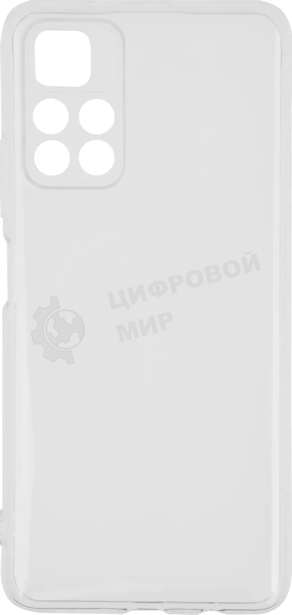 Чехол (клип-кейс) BoraSCO для Xiaomi Poco M4 Pro прозрачный