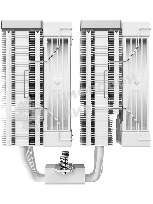 Кулер для процессора DEEPCOOL AK620 G2 WH LGA1851/1700/1200/115X/AM5/AM4 (8шт/кор, TDP 260W, PWM, DUAL Fan 120мм, 6 тепл. трубок, Copper Base, Wood-grain top cover, белый) RET (R-AK620G2-WHNNMN-GJD)