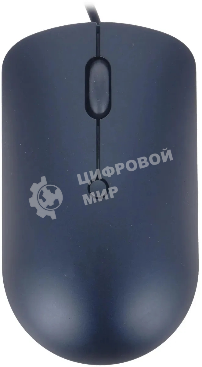 Мышь проводная Lenovo 540 синий, 2400 dpi, USB-C, кнопки - 4