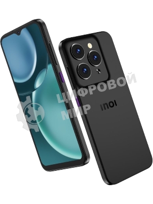 Смартфон INOI Note 15 6+10*/256Gb, Titanium черный