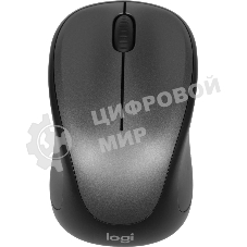 Мышь беспроводная Logitech M235 серый/черный, 1000 dpi, радиоканал, USB, кнопки - 3