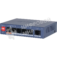 Коммутатор Dahua DH-CS4006-4GT-36, 4×1 Гбит/с PoE+ + 2×1 Гбит/с, управляемый