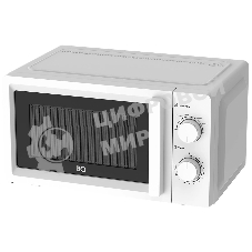Микроволновая печь BQ MWO-20016SM белый, 20 л, 700 Вт, переключатели - поворотный механизм