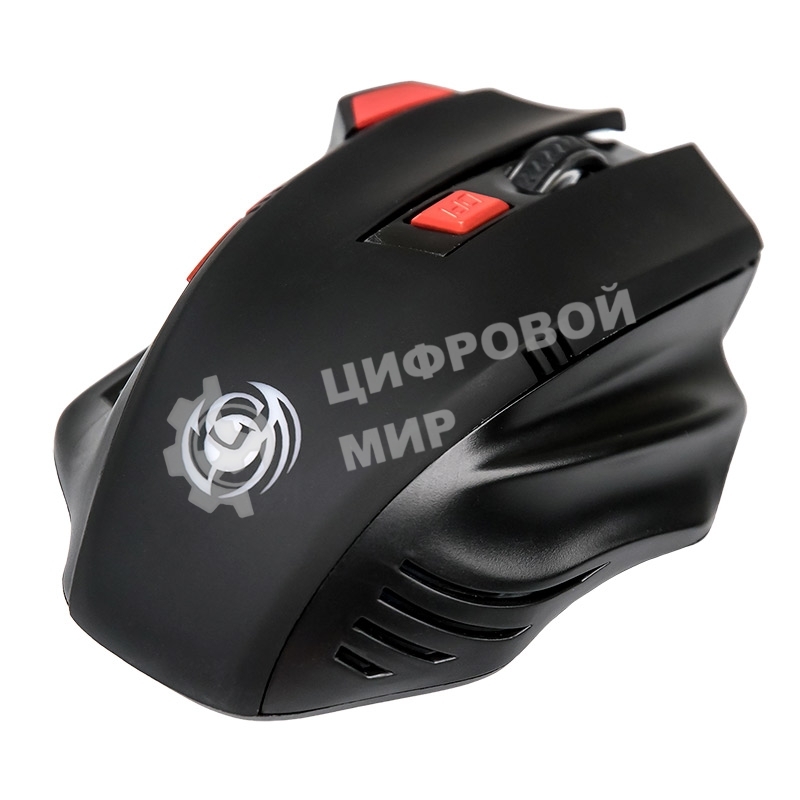 Мышь беспроводная Dialog Gan-Kata MRGK-14UR черный, 1600 dpi, радиоканал, USB, кнопки - 6
