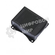 Корпус перфорированный Qumo с доп.креплением, Aluminum Case, Raspberry Pi 4B, черный(RS035)