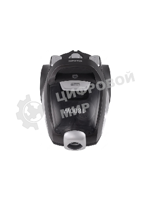 Пылесос Willmark VC-1865CY черно-серый, 380/1800 Вт, уборка сухая, пылесборник контейнер 2 л