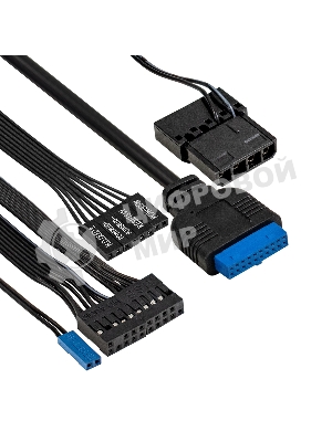 Компьютерный корпус Minitower ExeGate i3 SEA LE-NPX450 (mATX, БП 450NPX, 1хUSB+1хUSB 3.0, HD аудио, черный, передняя и боковая панели - закаленное стекло)