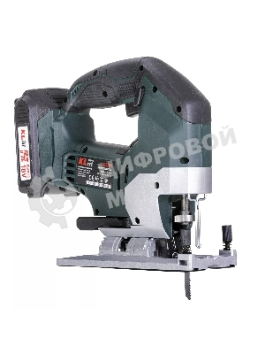 Лобзик электрический профессиональный бесщеточный KLPRO KLDT18B-20 (18В, Li-ion-2шт, 2.0А·ч, патрубок для пылесоса, полотна (дерево/металл, З/У, кейс)