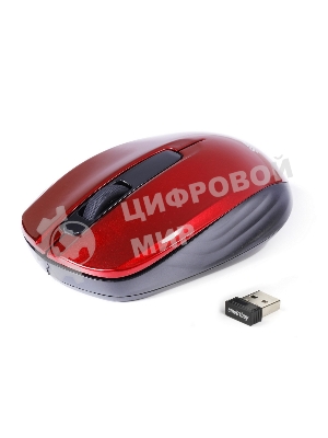 Мышь беспроводная Smartbuy ONE 332 красная (SBM-332AG-R)