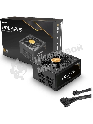 Блок питания Chieftec Polaris PPS-1050FC, 1050Вт, 80 PLUS Gold, 140мм, модульный, черный