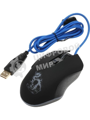 Мышь проводная Defender Sky Dragon GM-090L черный, 3200 dpi, USB, кнопки - 6