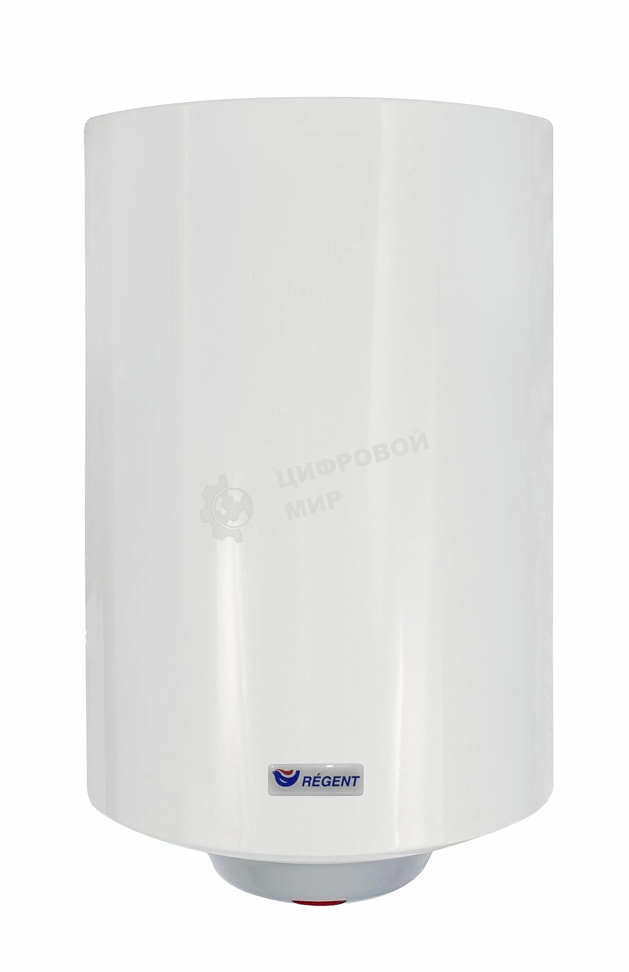 Электрический водонагреватель Regent NTS 30V 1,5K Slim с эмалированным баком. Объем 30 литров, мощность - 1500 Вт, время нагрева - 1ч 10 мин.
