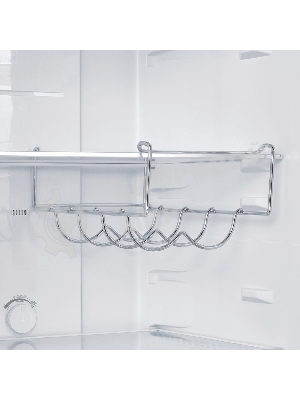 Холодильник Maunfeld MFF186NFRB черный двухкамерный 181/71л морозилка снизу, No Frost