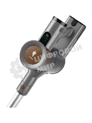 Пылесос вертикальный Leonord LE-1416 DC серый, питание от аккумулятора, 230 Вт, уборка суxая/влажная, пылесборник 0.5 л