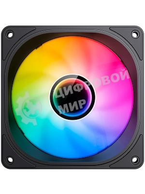 Вентилятор для корпуса JONSBO FR-606BR Reverse (120x120x25мм, 4-pin PWM, ARGb, 35.99CFM, 26.5dBA, 1500RPM, черный)