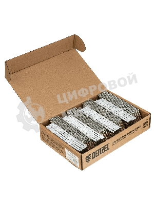 Гвозди Denzel для пнев. нейлера (оцинк.), длина - 65 мм, диам. - 2,9 мм, 2000 шт.