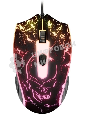 Комплект клавиатура+мышь Defender Aura MKP-117 проводной, USB, 2400 DPI, черный