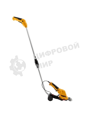 Ножницы-кусторез Denzel G801E с телескопической штангой аккумуляторные с акк. 7,2В Li-Ion 1,5 А·ч