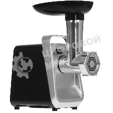 Мясорубка электрическая Oasis MG-LK2 чёрный, 1800 Вт, 1.8 кг/мин, реверс, защита от перегрузки, насадки - 3