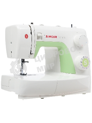 Швейная машина Singer Simple 3229 белый, электромеханическая, вертикальный качающийся, 29 операций, петля полуавтомат