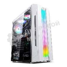 Компьютерный корпус ALSEYE Auro 3.0-W Mini-ITX/Micro ATX/ATX, USB 2.0*2+HD Audio+USB 3.0*1, 