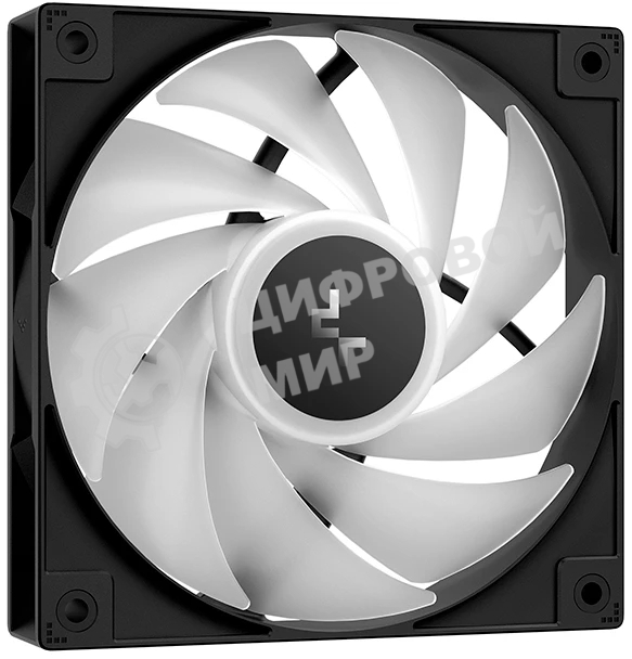 Кулер для процессора DEEPCOOL AG500 BK ARGb V2 черный 120мм алюминий+медь 1900rpm 29.4db 40pin 240W 160мм