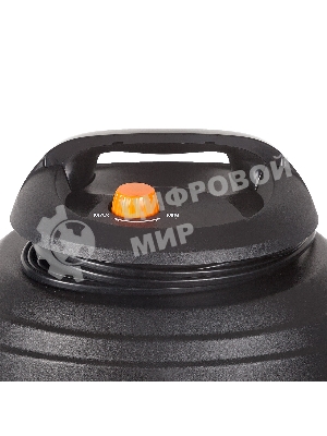 Строительный пылесос Bort BSS-1415-Aqua черный/синий, 200/1400 Вт, уборка сухая/влажная, пылесборник мешок/контейнер, 15 л