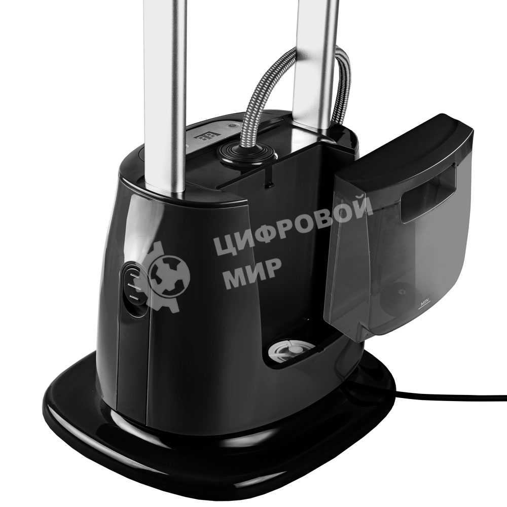 Отпариватель Endever Odyssey Q-16 черный, 2200 Вт, 40 г/мин, 1,45 л