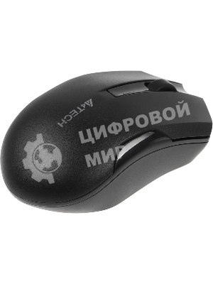 Мышь беспроводная A4Tech G3-200NS черный, 1200 dpi, радиоканал, USB, кнопки - 3
