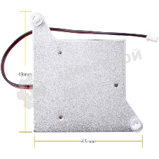 Универсальный радиатор с вентилятором охлаждения Orange Pi Cooling Fan OrangePi 5 Plus_v1.3.2 (для Orange Pi 5 Plus, OrangePi 5_v1.3.2)